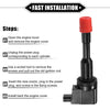 Honda Civic L4 1.3L 4pcs Ignition Coils (2003-2010)
