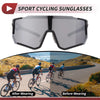 Motorcycle Riding Goggles Silver Tone Lens Black Frame Triacetyl Cellulos