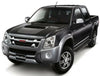 Isuzu Dmax 2 x Black Outer Door Handles (2003-2011)