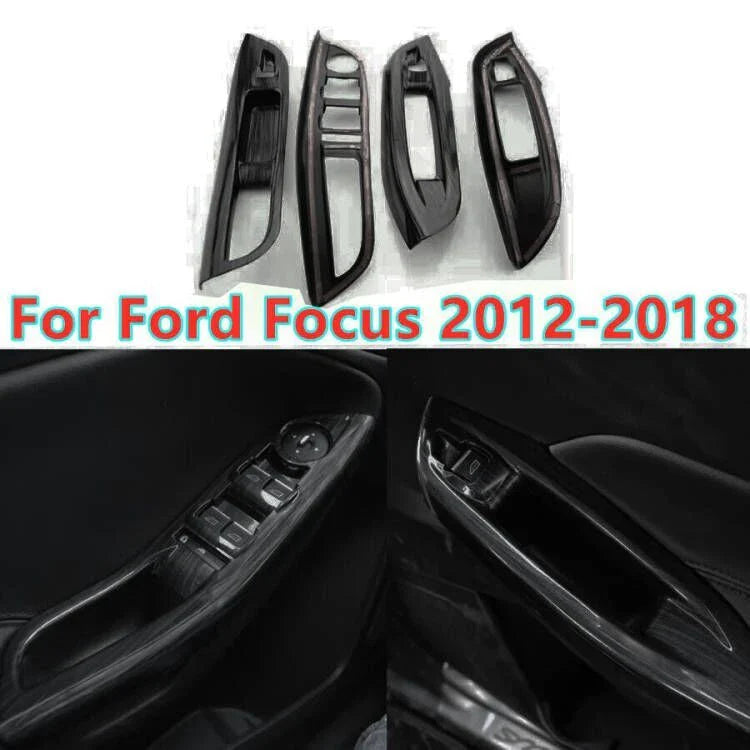 Ford Focus Wood Window Switch Panel Button Cover Trim (2012–2018)