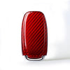 Audi A3 A4 A5 A6 A7 A8 (2013-2023) - Carbon Fiber Red Remote Key Cover Case