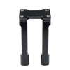 Harley Softail Dyna 8" Pullback Handlebar Risers Clamp Black (2000-2023)
