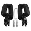 Harley Softail (2018-2025) Black Driver & Passenger Footpegs Bracket