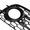 Audi A4 B8 S-Line S4 HONEYCOMB Fog Light Grille Bezels (2008-2012)