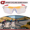 Set Motorcycle Riding Goggles Light Blue Lens White Red Frame PC TPU