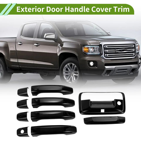 Chevrolet Colorado Black Exterior Door Handle Cover Trim