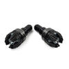Universal Motorcycle Exhaust Frame Slider Bolt Anti Crash Protector - Grey