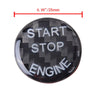 BMW E90 E92 E93 Carbon Fiber Engine Start Stop Button Ring (2007-2013)