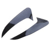 Mercedes Benz C-Class Carbon Black Rear Bumper Spoiler Trim Cover (2015-2021)
