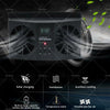Auto Window Air Vent Exhaust Ventilation Solar Powered Car Cooling Fan