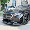 Benz W214 E260 E300 AMG (2024) Carbon 3 x Front Spoiler Lip Splitter Kit