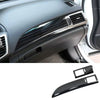 Honda Accord Steel Brushed Black Window Lift Panel Cover Trim (2013–2017)