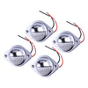 Marine Boat RV Waterproof White Stern Lamp 4Pc LED Deck Courtesy Lights