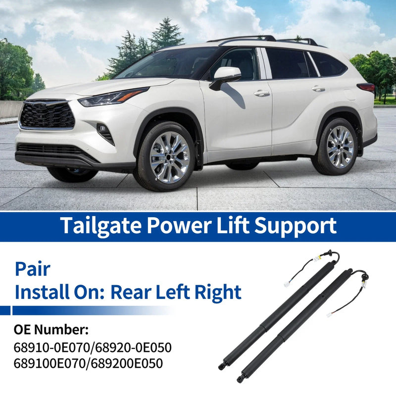 Toyota Highlander 2 x LH RH Tailgate Power Lift Support (2021–2023)
