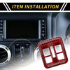 Jeep Wrangler JK Dashboard Window Switch Button Cover Trim (2007-2018)