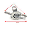 PIT PRO Dirt Bike ATV Buggy 6mm 1/4" Inline Fuel Tank Tap Filter Petcock