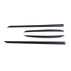 Tesla Model X 2022+ Real Carbon Fiber Interior Door Panel Cover Trim Strip