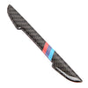 BMW 4 x Carbon Door Scratch Bumper Scuff Trim Stickers
