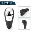 Ford Focus MK2 2005-2012 Plastic Black Silver Automatic Gear Shift Knob