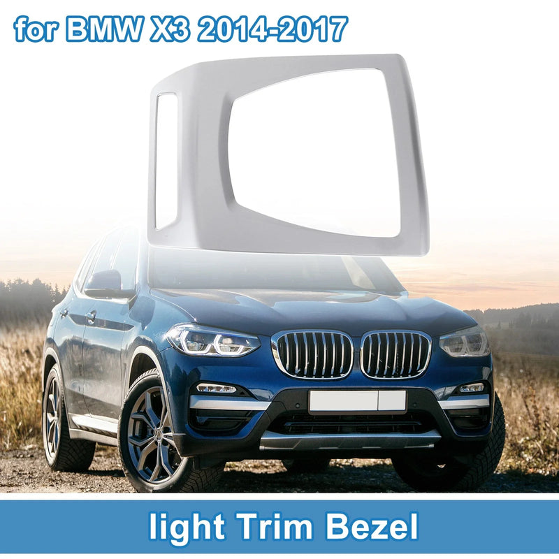 BMW X3 Front Row Headlight Trim Bezel (2014 - 2017)