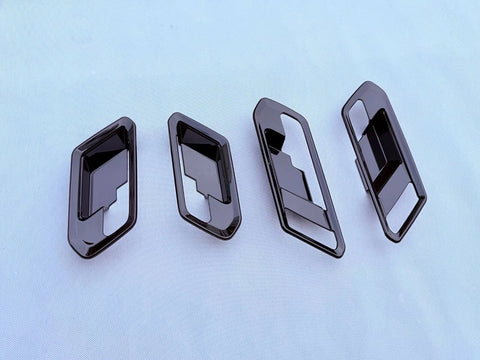 Chevrolet Colorado ABS Black Inner Door Handle Bowl Cover Trim (2023-2025)