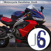 Scooters Motorcycle Hanging Hook / 1 Set / Hexagonal Aluminum Alloy Blue