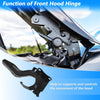 Nissan Rogue 2014-2020 Hood Hinge ( No.654004BA0A, 654014BA0A)