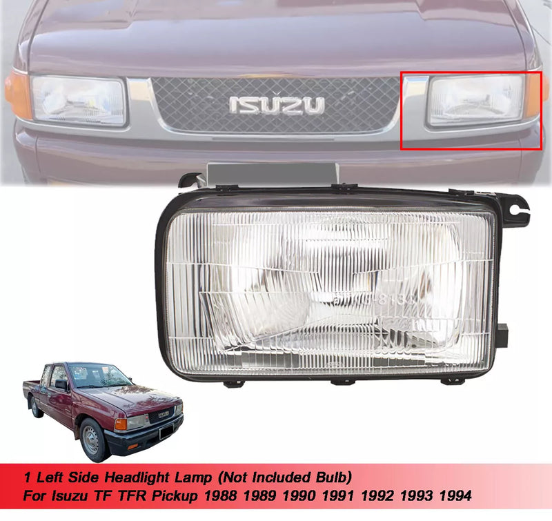 Isuzu TF TFR Left Side Headlight (1988-1994)