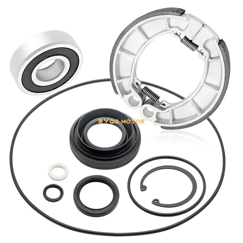 Honda Foreman 2 x Rear Brake Bearing Seals Shoes Pin Kits