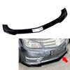 Mercedes Benz C Class W204 S204 Black Front Bumper Spoiler (2011-2014)