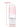 Car 12V Bulbs 50 x T10 COB Pink LED License Plate Lights (194, 168, W5W)