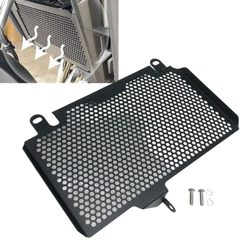 HONDA NX400 NX500 1pc Black Radiator Grille Cover (2022-2024)