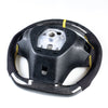 Chevrolet Camaro Carbon Flat Bottom Suede Yellow Steering Wheel (2012-2015)