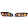 Mercedes W203 C Class Clear Front LED Light Bar Side Marker (2001-2007)