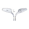 Harley Sportster XL883 1200 Touring Softail Chrome 8mm Rear View Mirrors