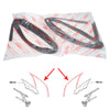 Toyota Hilux RN85 YN85 YN86 RN106 LN110 1987-1997 Rear Glass Run Channel Set