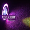Car - Ice Blue Angel Eyes Halo Ring 3.5" COB LED Fog Light Projector (2010-2023)