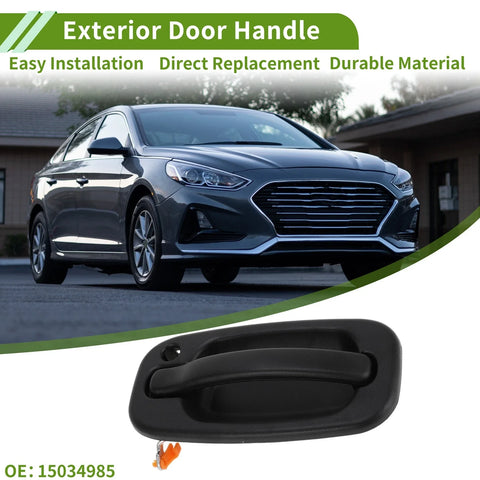 Chevrolet GMC Models Black Front Left Exterior Door Handle