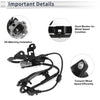 Toyota Tundra (2000-2006) 1 Pc Front Left ABS Wheel Speed Sensor