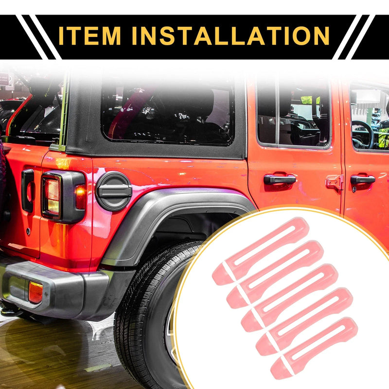 Jeep Gladiator JT (2020-2021) Pink Door Tailgate Handle Cover