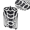 Silver Motorcycle Oil Fuel Tank Pad Cover Guard Protector Decal Sticker