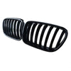 BMW X3 2 x Front Grille Kidney Grill Gloss Black (2010-2014)