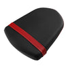 Suzuki GSXR600 GSXR750 Black Red Driver & Passenger Seat (2006-2007)