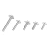 Kawasaki Suzuki BMW Bolts / 195pcs / Fairing Body Bolts Silver