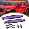 Jeep Wrangler JK (2007-2018) Black Purple Car Door Limiting Straps