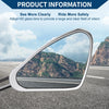 Motorcycle Handlebar, Black Silver Tone M8/M10 Rear View Mirrors