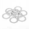 Hyundai 10 x M14 Silver Tone Oil Drain Plug Gaskets (21513-23001)