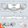 Honda Monkey Z125 Complete Triple Trees Set (2018-2023)