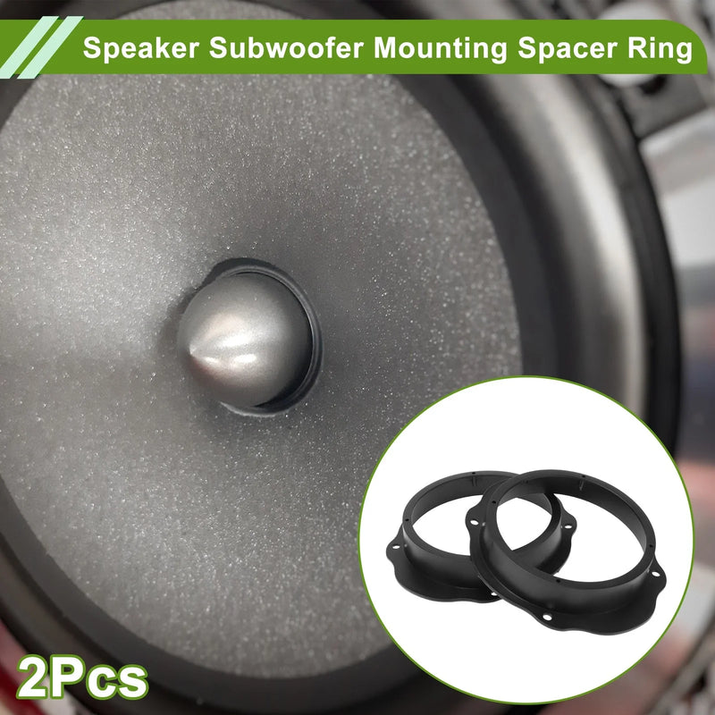 Ford Focus 6.5" Speakers 2 x Pcs Speaker Spacer Ring Adapter