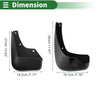 Chevrolet Captiva Sport Mud Flaps Splash Guards (2015-2019)